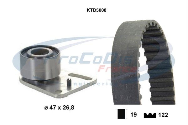 PROCODIS FRANCE Комплект ремня ГРМ KTD5008